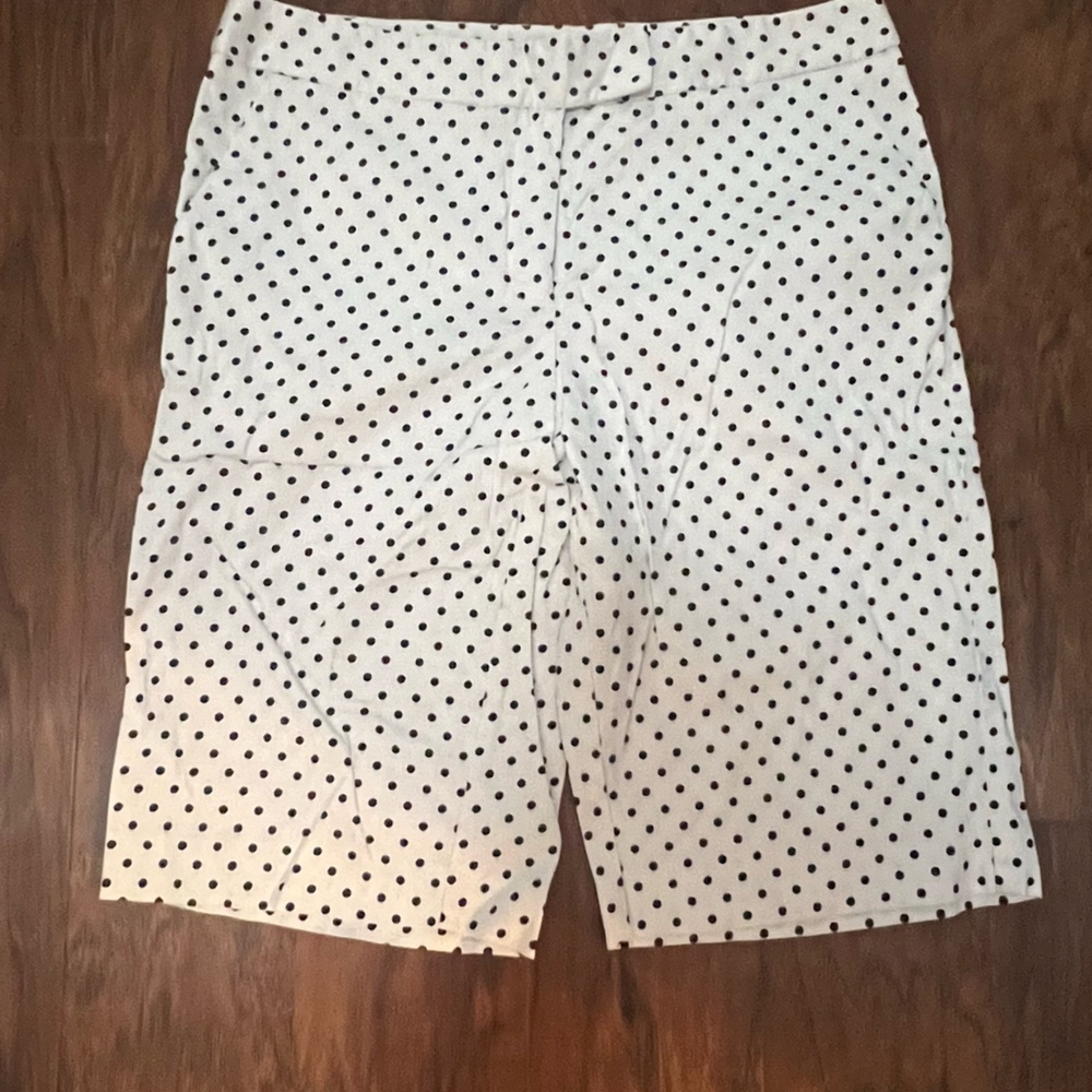 Jones New York White Polka Dot Women's Shorts